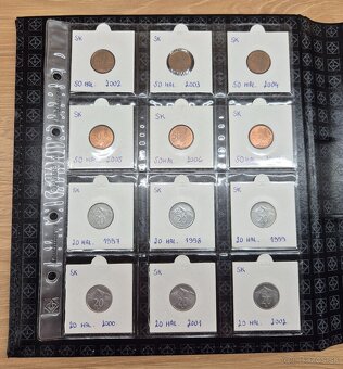 Album Optima s kazetou + mince ČSR, ČSSR, SR - 15