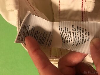 TOMMY HILFIGER originál white pánske capri nohavice L/XL - 15