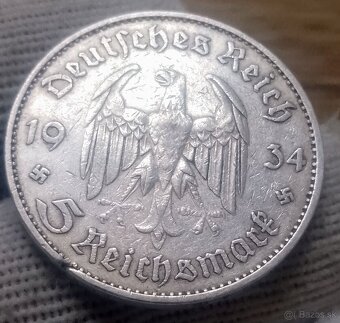 Strieborné mince Nemecka.Rezervované. - 15