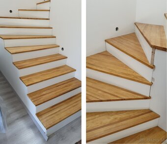 Drevene stupnice - DUB priebezka 1000x300x40mm - 40€ - 15