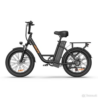 Mestský fat ebike Urlife 20x3.0“,500W,13Ah 624Wh,35km/h,80km - 15