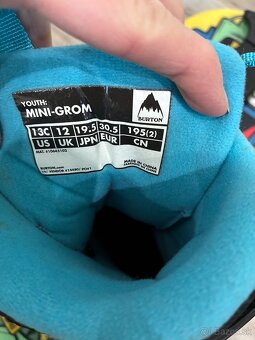 Detsky snowboard komplet - 15