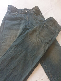chlapčenské Baggy  Jeans,  nové  , velkost 170 , zn. H&M - 15