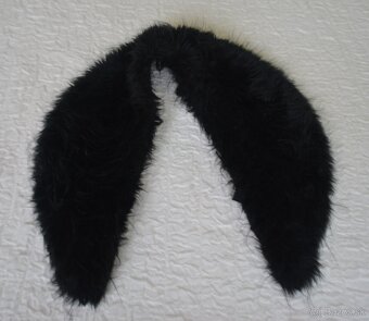 Vlneno-kašmírový kabát s kožušinkou, veľ. L/42 - 15