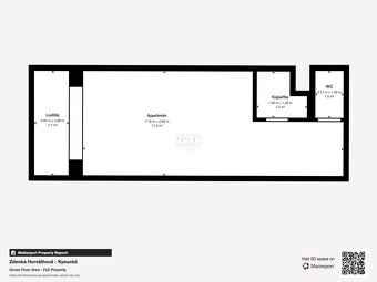 Kysucká - pekný 1 izbový byt 21 m2 +  loggia 3 m2 KR - 15