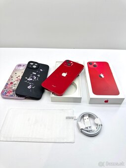 iPhone 13 RED 128GB 100% NOVÁ BATÉRIA+PRÍSLUŠENSTVO - 15