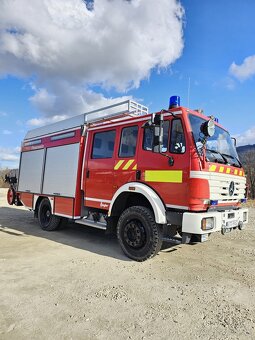 Mercedes 1224 AF 4x4 Hasičske auto Hasiči TOP ako novy Ziegl - 15