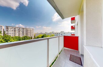 Na prenájom priestranný 2-izbový byt s balkónom, ul. Nezábud - 15