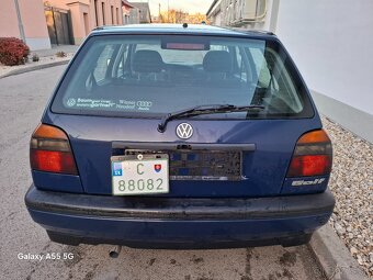 Volkswagen Vw golf 3  III  1,8i  66kw - 15