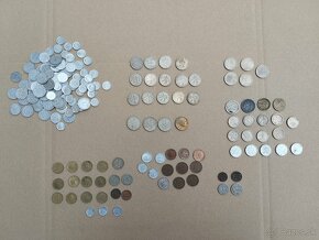 Mix československych minci - konvolut mince - 15