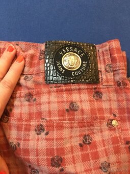 VERSACE originál pánske nohavice w34 L/XL - 15