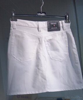 Biela original  sukna Gianni Versace - 15