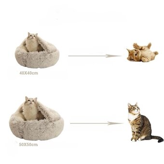 Pelech zimný extra chlpatý polouzavretý, 50x50cm - 15