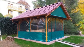 Opláštenie na pergoly, altány, garážové státie. - 15