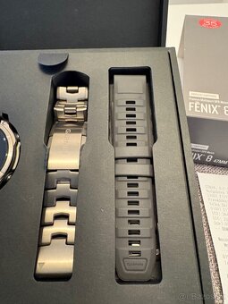 Garmin FENIX 8 SAPPHIRE TITANIUM BAND - 15