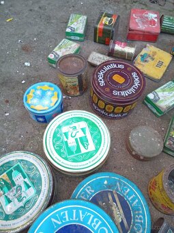 Auto veterán veci plechovky - 15