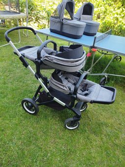 Thule sleek súrodenecký dvojičkovký kočík - 15