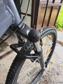 Horský bicykel EXPL 50 tmavosivý veľkosť S - 15
