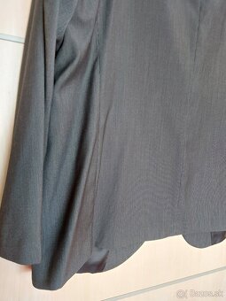 Pánsky oblek Antracit prúžok - 15