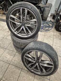 Predám elektróny 5x112r19 s pneu 255/35r19 - 15