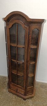 Rustikální vitrína, nábytek z masívu, Nábytek s příběhem - 15
