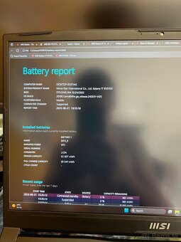 MSI Katana 17 i7-12650H, RTX 4070 8Gb, 32Gb DDR5, SSD 500Gb - 15