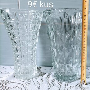 Retro sklenené vázy - 15