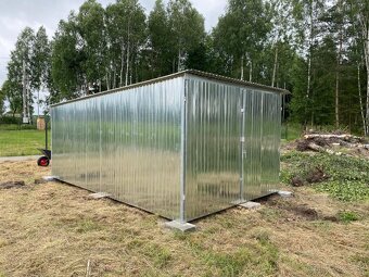 Plechová garáž 3x5m MONTÁŽ DOPRAVA ZDARMA PO CELOM SLOVENSKU - 15