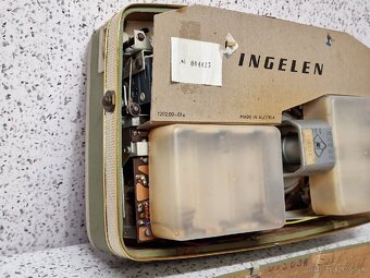 INGELEN TR 1005 》 Starožitné kabelkové prenosné radio - 15