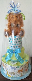 Plienková torta pre chlapca ( k odberu) - 15