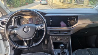 VW Polo VI 6, 2018, 1.0 TSI 70 kW, biela, benzín, Highline - 15