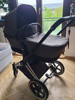 Výborný stav Cybex Priam 3v1 - vajíčko/vanička/športiak - 15