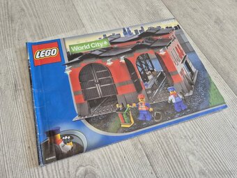 LEGO 10027 VLAK 9V - Train Engine Shed - 15
