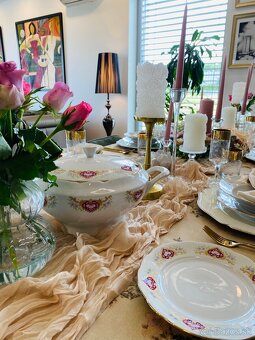 AKCIA krásna nepoužitá obedová súprava vhodná ako dar - 15