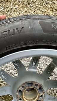 Disky r18 + pneumatiky 225/55 - 5x114,3 - 15