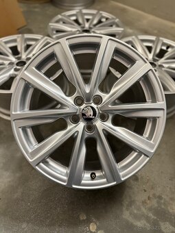Hliníkové disky 5x100 R17 Audi A1 , Kamiq , Scala, Fabia - 15
