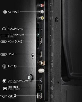 40-palcový (102 cm) SMART LED TV HISENSE 40A4N, WiFi, VIDAA. - 15