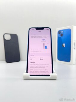iPhone 13 BLUE 256GB TOP STAV NOVÁ BATÉRIA 100% - 15