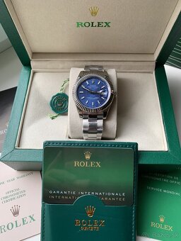 Rolex Datejust Blue Motif, Nové, 40mm - 15