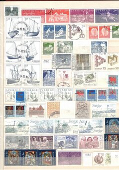 Poštové známky - 19 - Švédsko - 25€ - 15
