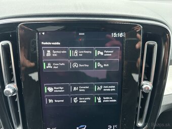 VOLVO XC 40 T2-AUTOMAT-RV:2021--165tis km--1.5 Benzín - 15