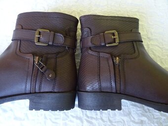 Kožené čižmičky Manoukian, veľ.39 - 15