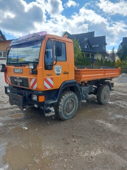 Man 4x4 L2000 Kipper meiller Schmidt off Road Unimog - 15