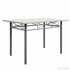 5 dielna jedálenská zostava stôl a 4 stoličky - 5 farieb - 15