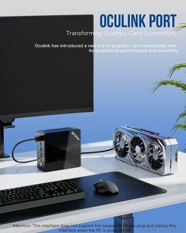 GMKtec K8 Plus AMD Ryzen 7 8845HS 32GB RAM 1TB SSD Win11 Pro - 15