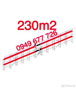 Predám LEŠENIE • FASÁDNE LEŠENIE PLETTAC NOVÉ - 15