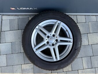 Hliníkové disky AUDI A6 + zimné pneu 225/60 R17 - 15