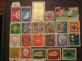 267 rôznych známok NSR, z toho 183 čistých - 15