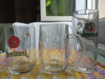 Predám pivné krígle a poháre - 57 ks - 15