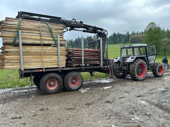 Služby traktor vlečka hydraulická ruka dovoz - 15